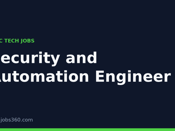 Security and Automation Engineer
