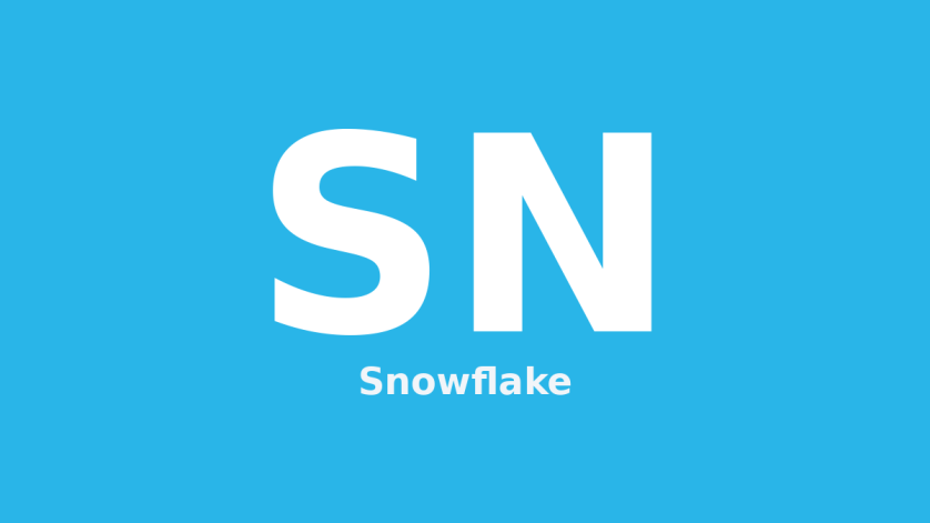 Snowflake logo